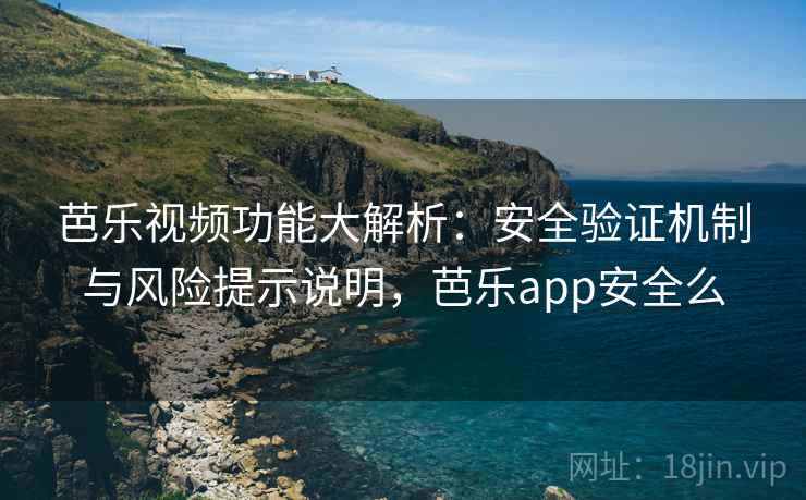 芭乐视频功能大解析：安全验证机制与风险提示说明，芭乐app安全么  第2张