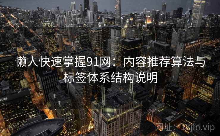 懒人快速掌握91网：内容推荐算法与标签体系结构说明