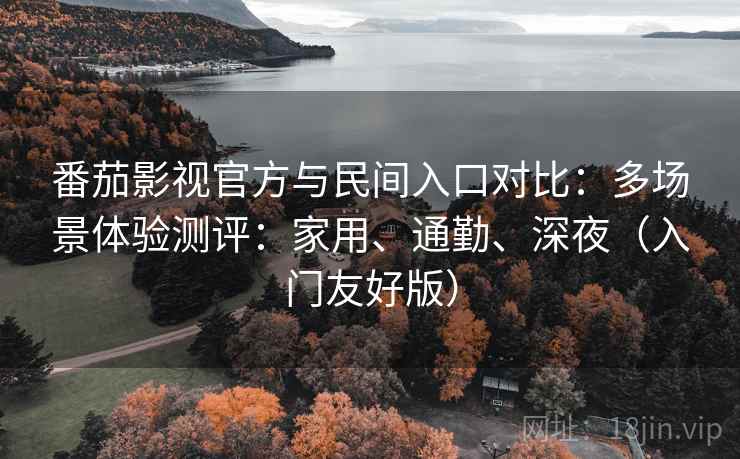 番茄影视官方与民间入口对比：多场景体验测评：家用、通勤、深夜（入门友好版）  第2张