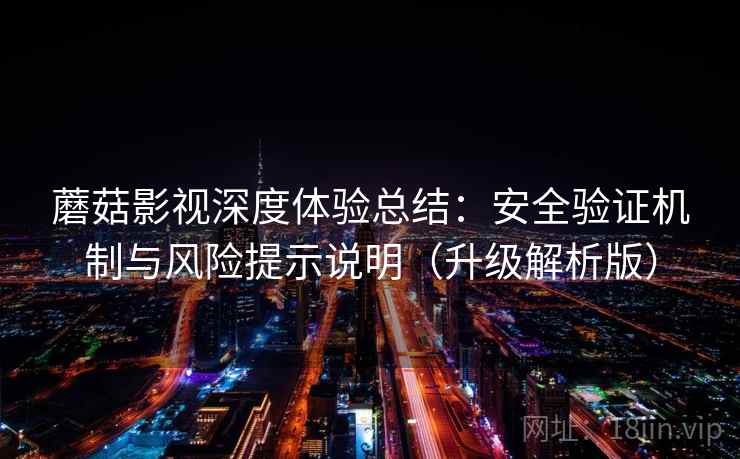 蘑菇影视深度体验总结：安全验证机制与风险提示说明（升级解析版）  第2张
